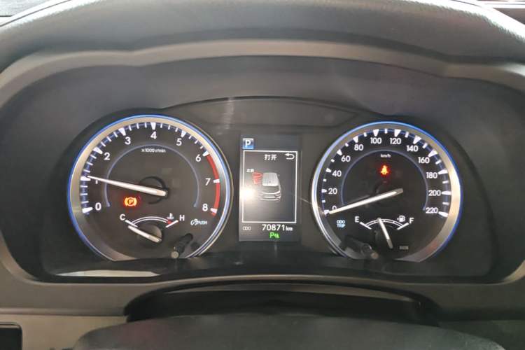Used Toyota Highlander 2021 2.0T Four-Wheel Drive Luxury Edition 7 Seats Instrument Cluster