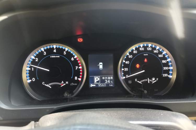 Used Toyota Highlander 2021 2.0T Two-Wheel Drive Elite Edition 5 Seats Instrument Cluster