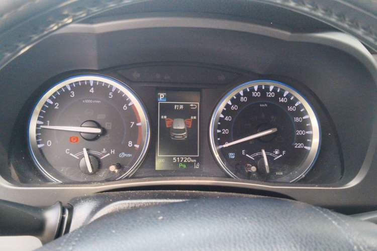 Used Toyota Highlander 2021 2.0T Four-Wheel Drive Prestige Version 7 Seats Instrument Cluster