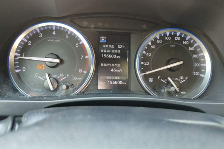 Used Toyota Highlander 2021 2.0T Four-Wheel Drive Luxury Edition 7 Seats Instrument Cluster