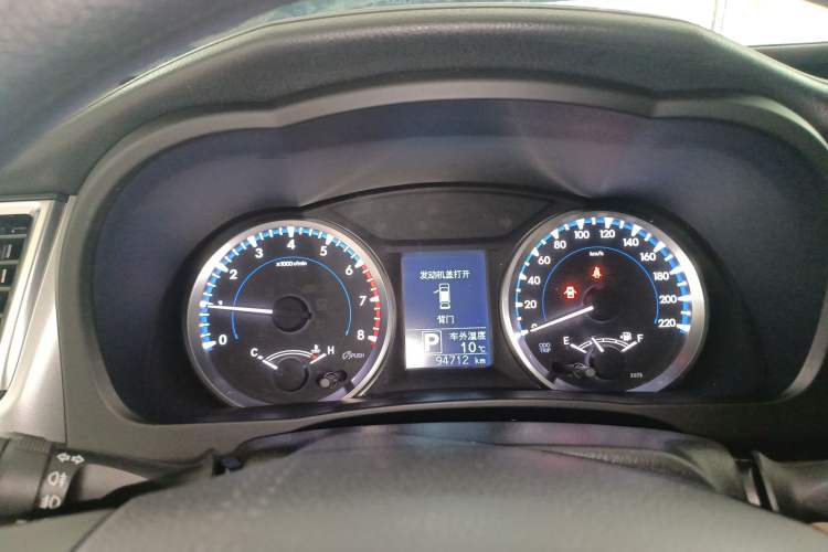 Used Toyota Highlander 2021 2.0T Four-Wheel Drive Elite Edition 7-Seater Instrument Cluster