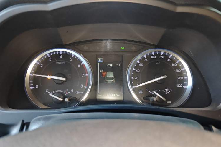 Used Toyota Highlander 2021 2.0T Four-Wheel Drive Prestige Version 7 Seats Instrument Cluster