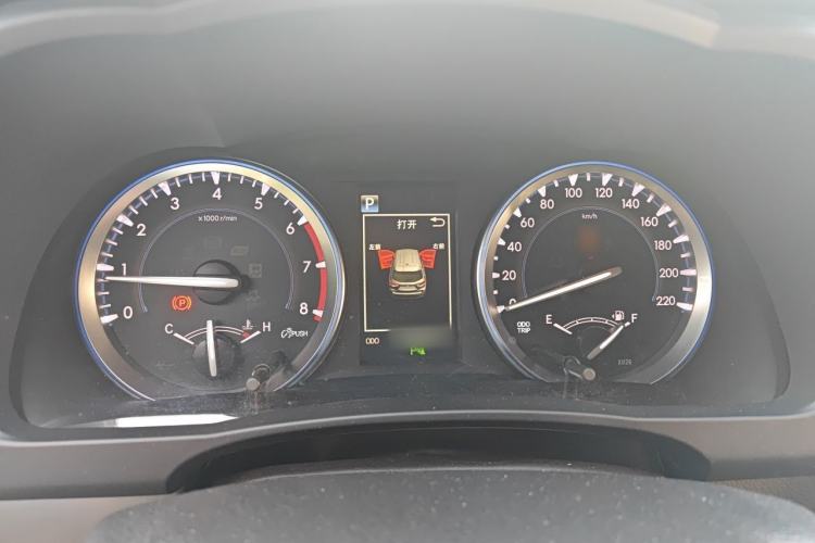 Used Toyota Highlander 2021 2.0T Four-Wheel Drive Luxury Edition 7 Seats Instrument Cluster