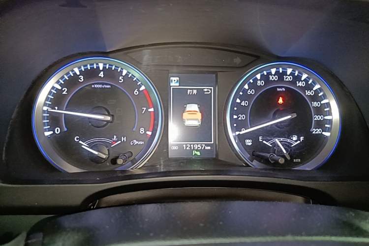 Used Toyota Highlander 2021 2.0T Four-Wheel Drive Prestige Version 7 Seats Instrument Cluster