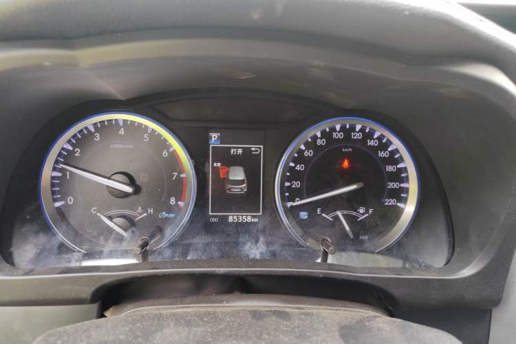 Used Toyota Highlander 2021 2.0T Four-Wheel Drive Luxury Edition 7 Seats Instrument Cluster