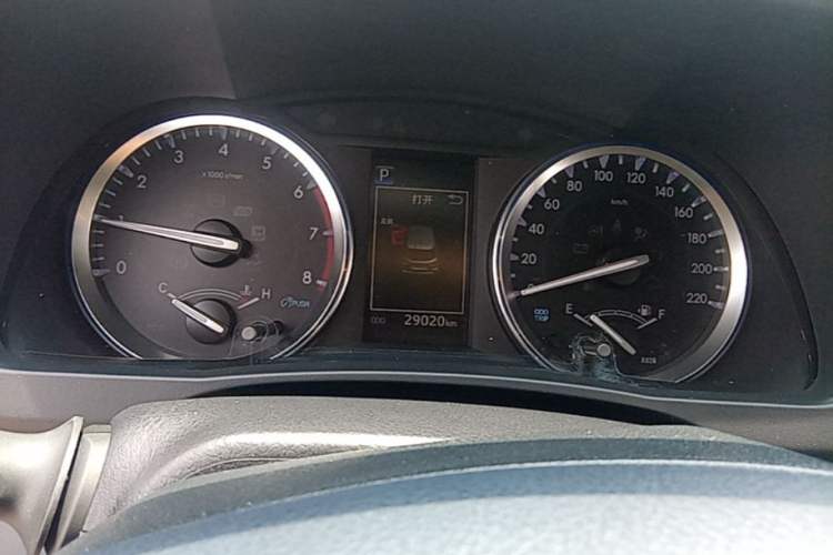 Used Toyota Highlander 2021 2.0T Four-Wheel Drive Luxury Edition 7 Seats Instrument Cluster