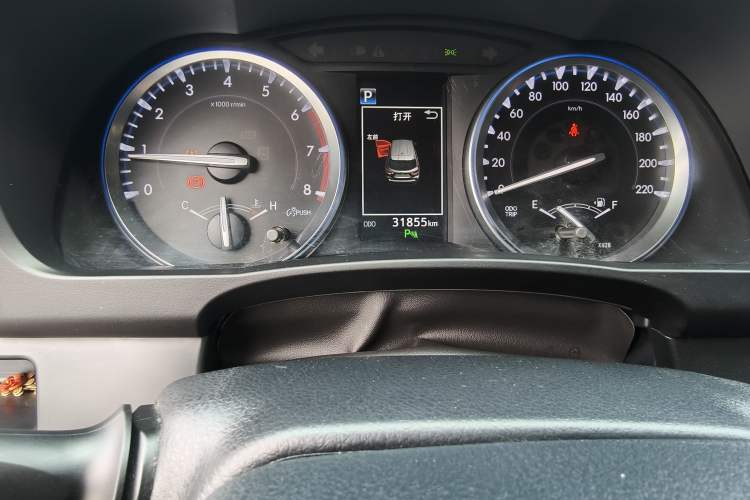 Used Toyota Highlander 2021 2.0T Two-Wheel Drive Luxury Edition 7 Seats Instrument Cluster