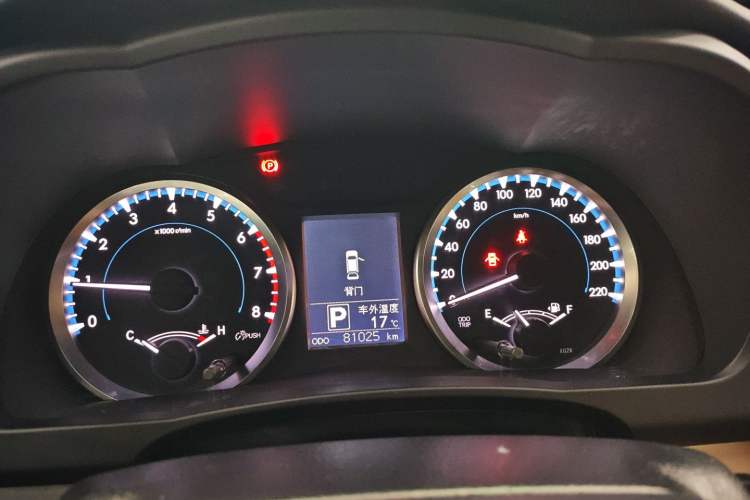Used Toyota Highlander 2021 2.0T Four-Wheel Drive Elite Edition 7-Seater Instrument Cluster