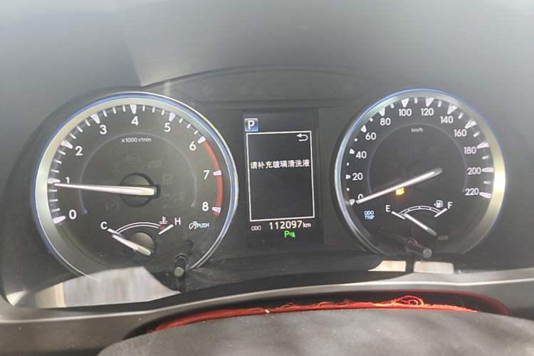 Used Toyota Highlander 2021 2.0T Four-Wheel Drive Prestige Version 7 Seats Instrument Cluster
