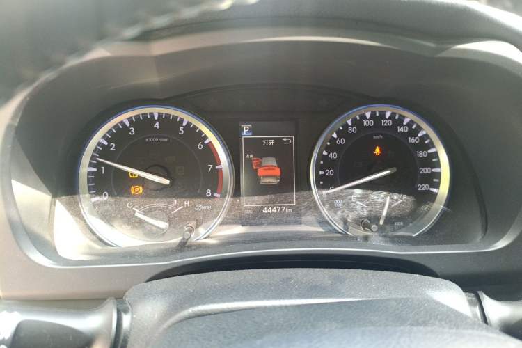 Used Toyota Highlander 2021 2.0T Four-Wheel Drive Luxury Edition 7 Seats Instrument Cluster