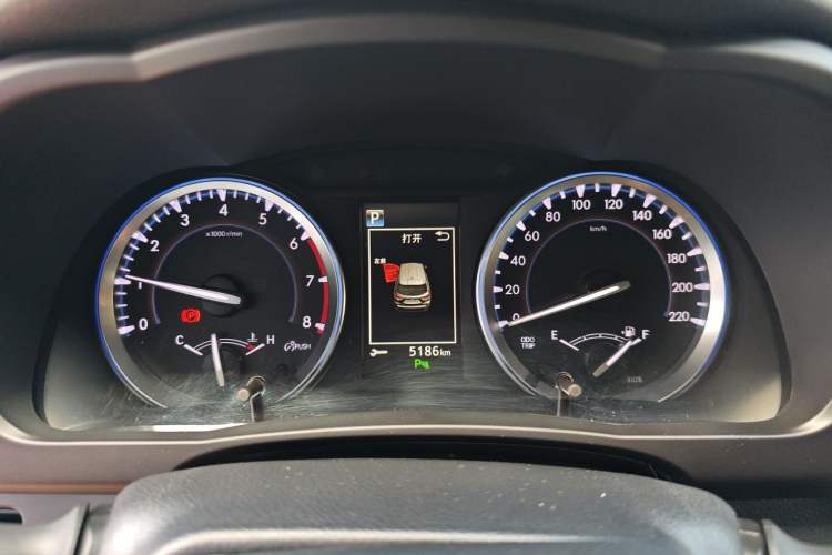 Used Toyota Highlander 2021 2.0T Four-Wheel Drive Prestige Version 7 Seats Instrument Cluster