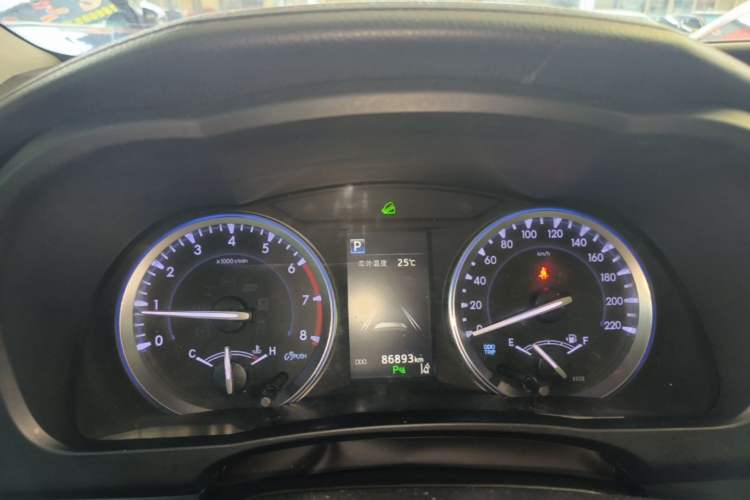 Used Toyota Highlander 2021 2.0T Four-Wheel Drive Prestige Version 7 Seats Instrument Cluster
