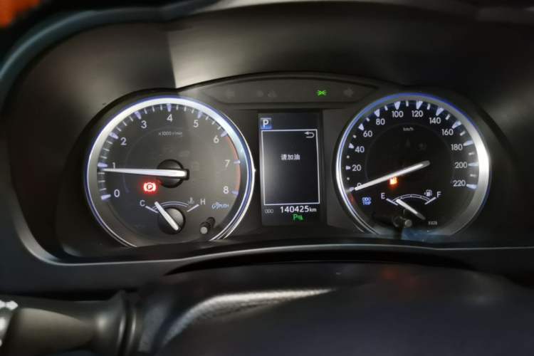 Used Toyota Highlander 2021 2.0T Four-Wheel Drive Luxury Edition 7 Seats Instrument Cluster