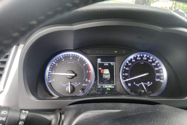 Used Toyota Highlander 2021 2.0T Four-Wheel Drive Knight Edition 7 Seats Instrument Cluster
