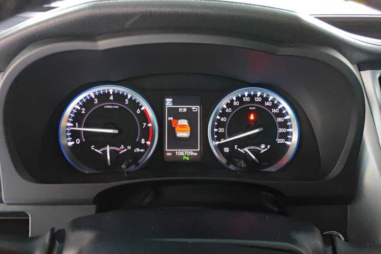 Used Toyota Highlander 2021 2.0T Four-Wheel Drive Luxury Edition 7 Seats Instrument Cluster