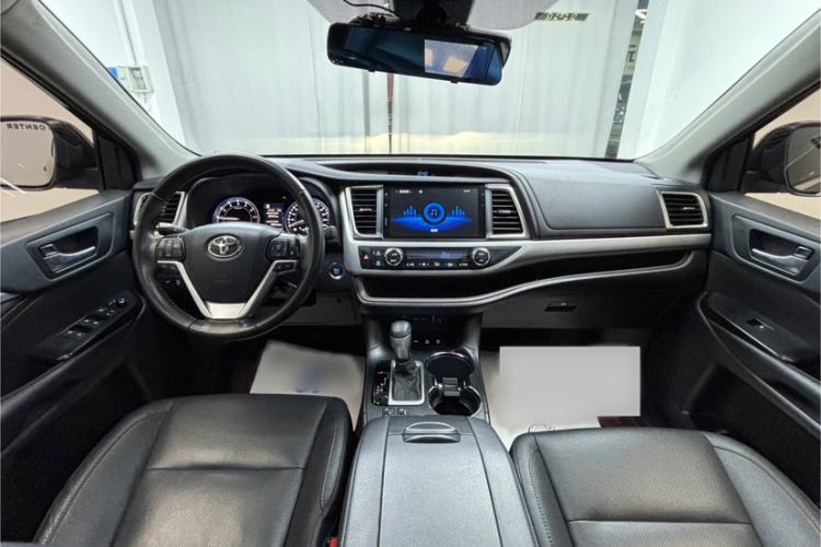 Used Toyota Highlander 2021 2.0T Four-Wheel Drive Luxury Edition 7 Seats Interior 5
