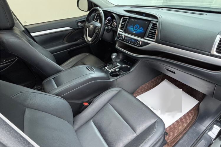 Used Toyota Highlander 2021 2.0T Four-Wheel Drive Luxury Edition 7 Seats Interior 6