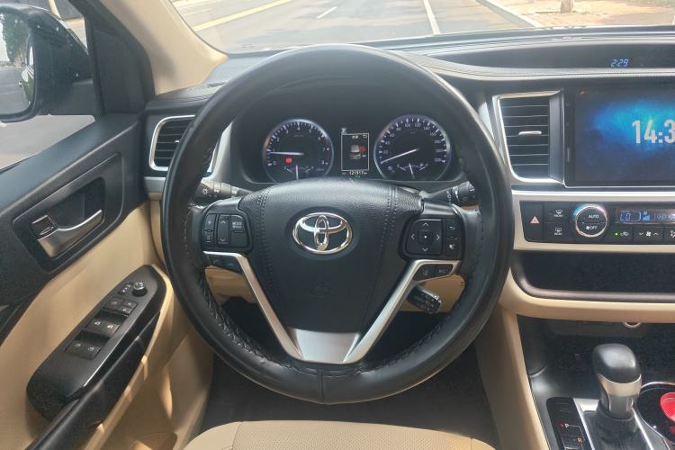 Used Toyota Highlander 2021 2.0T Four-Wheel Drive Prestige Version 7 Seats Interior 6