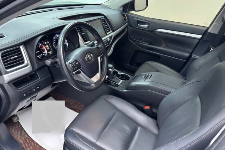 Used Toyota Highlander 2021 2.0T Four-Wheel Drive Luxury Edition 7 Seats Interior 8