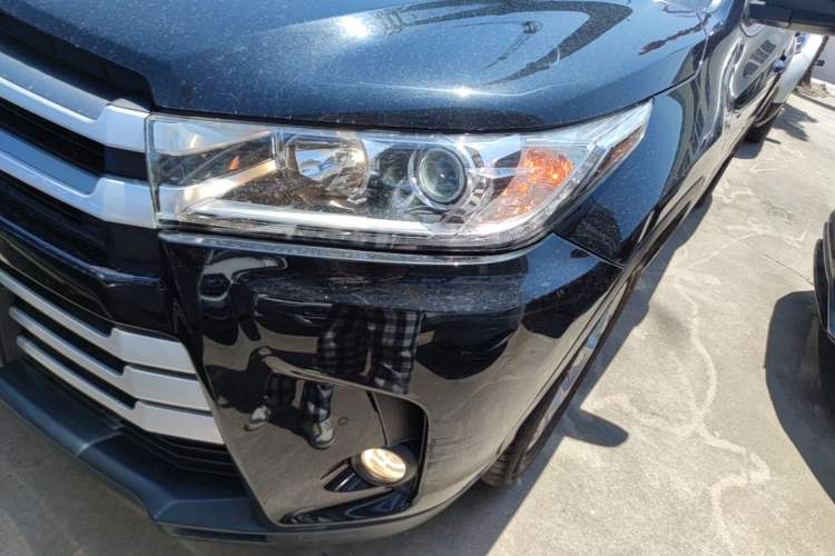 Used Toyota Highlander 2021 2.0T Four-Wheel Drive Luxury Edition 7 Seats Left Front Headlight
