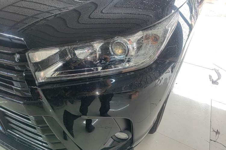 Used Toyota Highlander 2021 2.0T Four-Wheel Drive Prestige Version 7 Seats Left Front Headlight