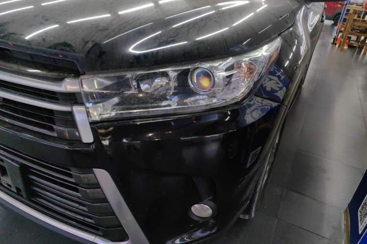Used Toyota Highlander 2021 2.0T Four-Wheel Drive Prestige Version 7 Seats Left Front Headlight
