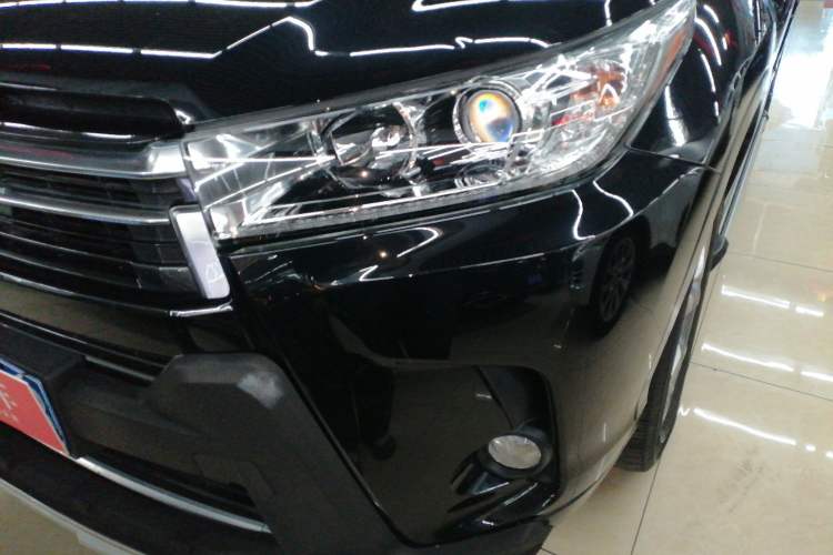 Used Toyota Highlander 2021 2.0T Four-Wheel Drive Prestige Version 7 Seats Left Front Headlight
