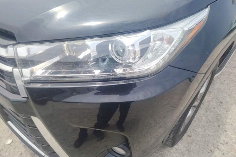 Used Toyota Highlander 2021 2.0T Four-Wheel Drive Prestige Version 7 Seats Left Front Headlight