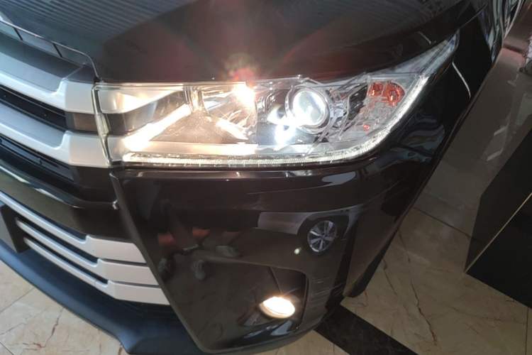 Used Toyota Highlander 2021 2.0T Four-Wheel Drive Luxury Edition 7 Seats Left Front Headlight