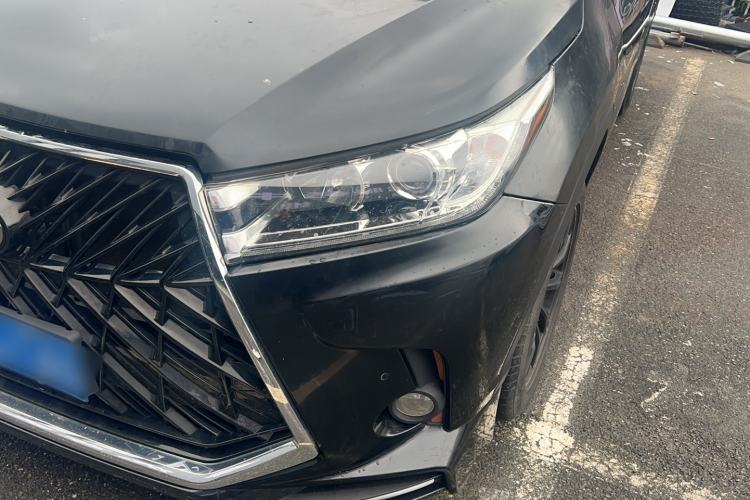 Used Toyota Highlander 2021 2.0T Four-Wheel Drive Luxury Edition 7 Seats Left Front Headlight