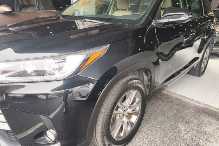 Used Toyota Highlander 2021 2.0T Four-Wheel Drive Elite Edition 7-Seater Left Front Headlight