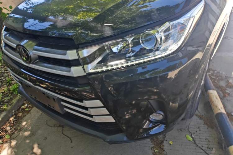 Used Toyota Highlander 2021 2.0T Four-Wheel Drive Luxury Edition 7 Seats Left Front Headlight