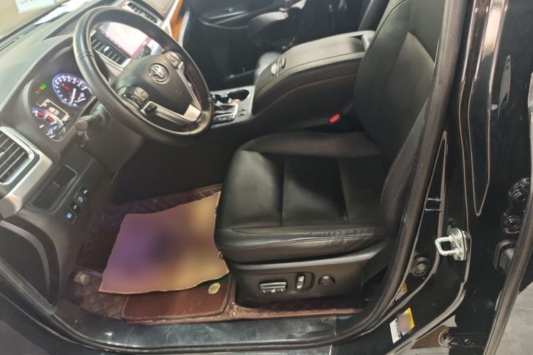 Used Toyota Highlander 2021 2.0T Four-Wheel Drive Luxury Edition 7 Seats Left Front Seat