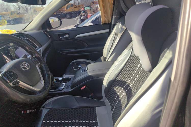 Used Toyota Highlander 2021 2.0T Four-Wheel Drive Luxury Edition 7 Seats Left Front Seat