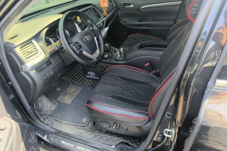 Used Toyota Highlander 2021 2.0T Four-Wheel Drive Prestige Version 7 Seats Left Front Seat