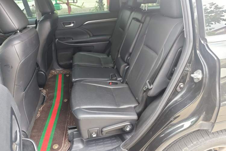 Used Toyota Highlander 2021 2.0T Four-Wheel Drive Prestige Version 7 Seats Left Rear Seat