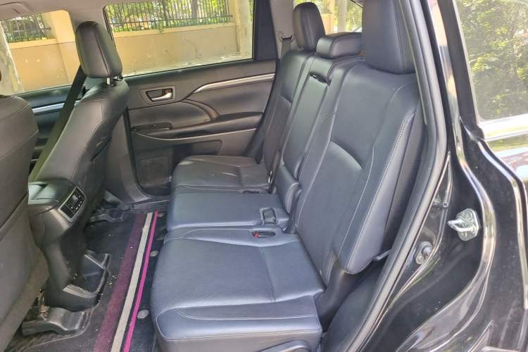 Used Toyota Highlander 2021 2.0T Four-Wheel Drive Prestige Version 7 Seats Left Rear Seat