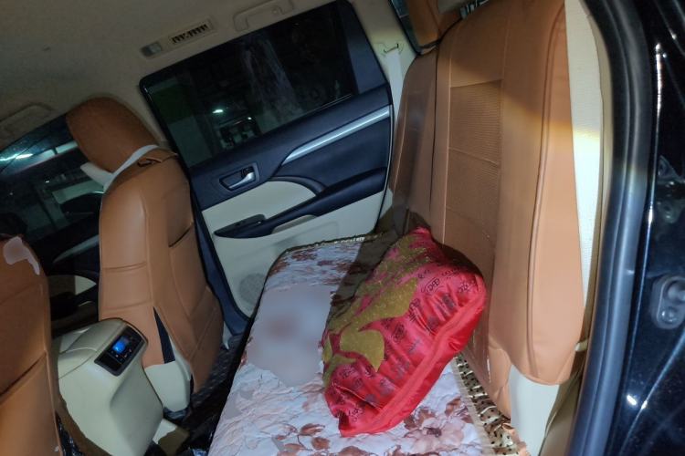 Used Toyota Highlander 2021 2.0T Two-Wheel Drive Elite Version 7-Seater Left Rear Seat