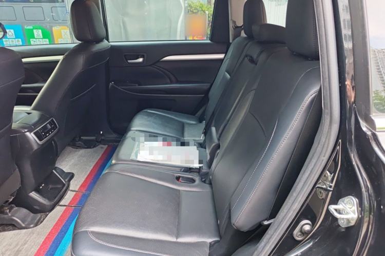 Used Toyota Highlander 2021 2.0T Four-Wheel Drive Luxury Edition 7 Seats Left Rear Seat