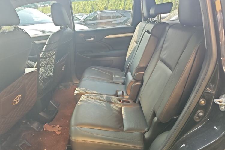 Used Toyota Highlander 2021 2.0T Four-Wheel Drive Luxury Edition 7 Seats Left Rear Seat