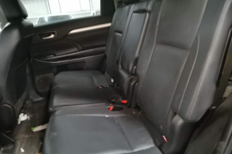 Used Toyota Highlander 2021 2.0T Four-Wheel Drive Luxury Edition 7 Seats Left Rear Seat