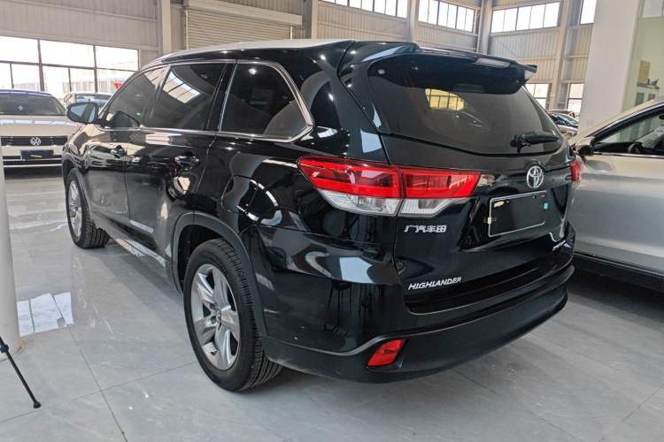 Used Toyota Highlander 2021 2.0T Four-Wheel Drive Prestige Version 7 Seats Left Side
