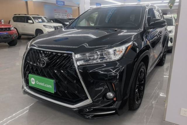 Used Toyota Highlander 2021 2.0T Four-Wheel Drive Luxury Edition 7 Seats