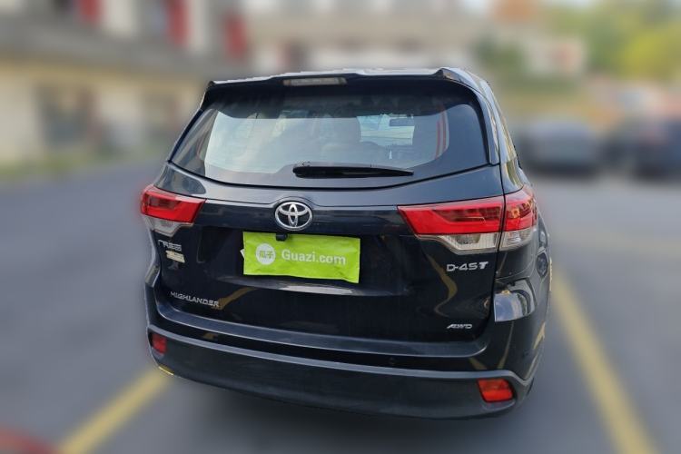 Used Toyota Highlander 2021 2.0T Four-Wheel Drive Elite Edition 7-Seater Rear