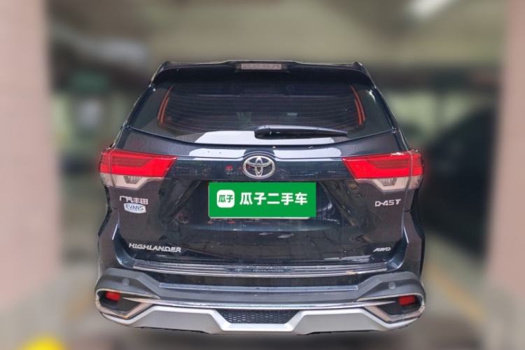 Used Toyota Highlander 2021 2.0T Four-Wheel Drive Elite Edition 7-Seater Rear