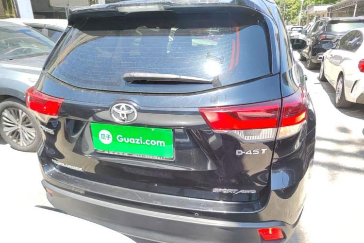 Used Toyota Highlander 2021 2.0T Four-Wheel Drive Luxury Edition 7 Seats Rear