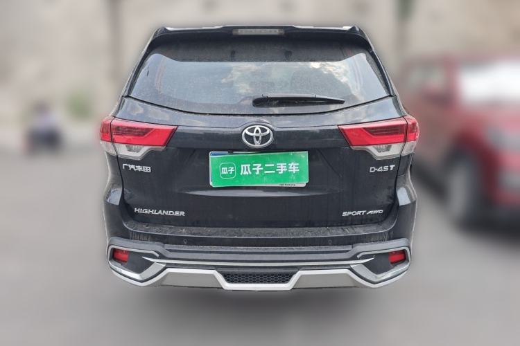 Used Toyota Highlander 2021 2.0T Four-Wheel Drive Luxury Edition 7 Seats Rear