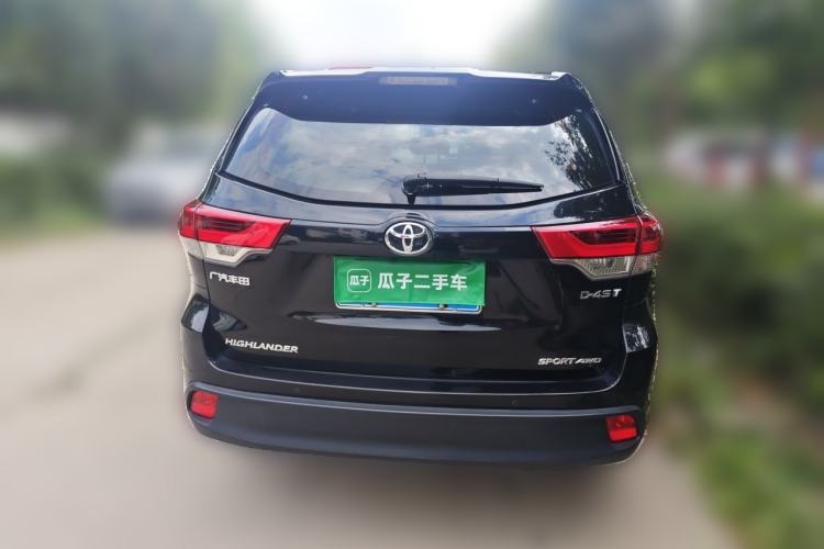 Used Toyota Highlander 2021 2.0T Four-Wheel Drive Prestige Version 7 Seats Rear