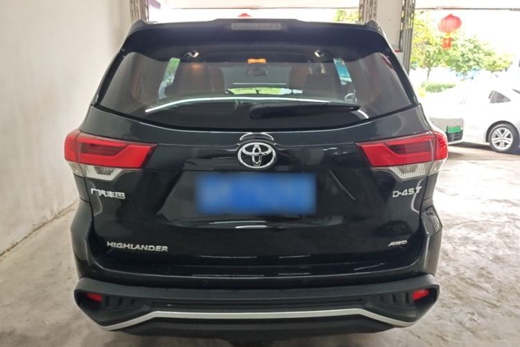 Used Toyota Highlander 2021 2.0T Four-Wheel Drive Elite Edition 7-Seater Rear