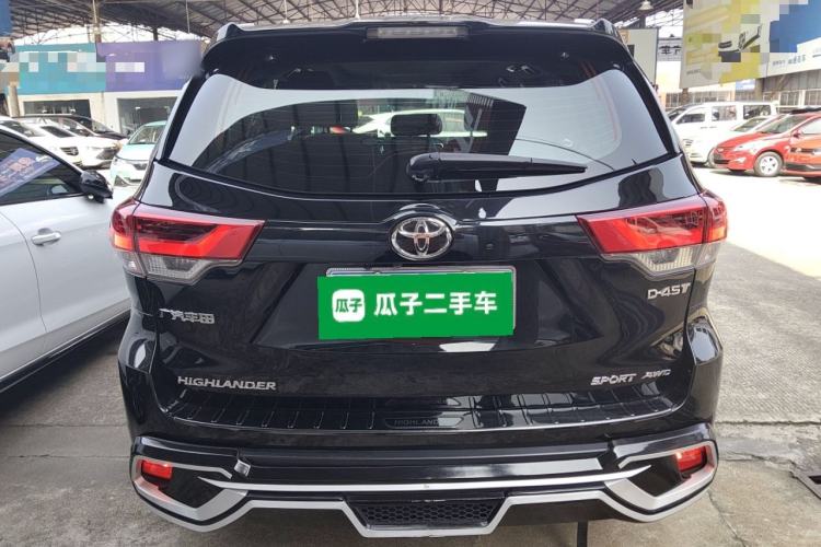 Used Toyota Highlander 2021 2.0T Four-Wheel Drive Prestige Version 7 Seats Rear